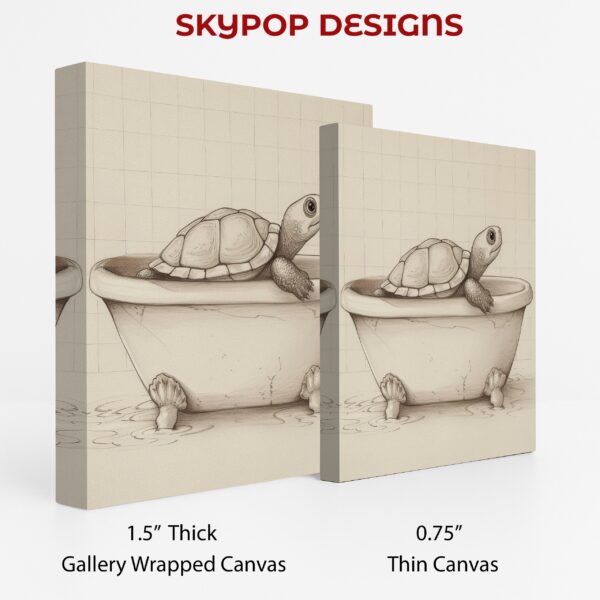 Turtle Bath Art
