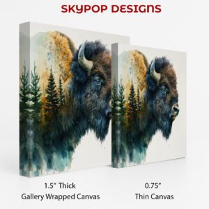 Bison Wilderness Art