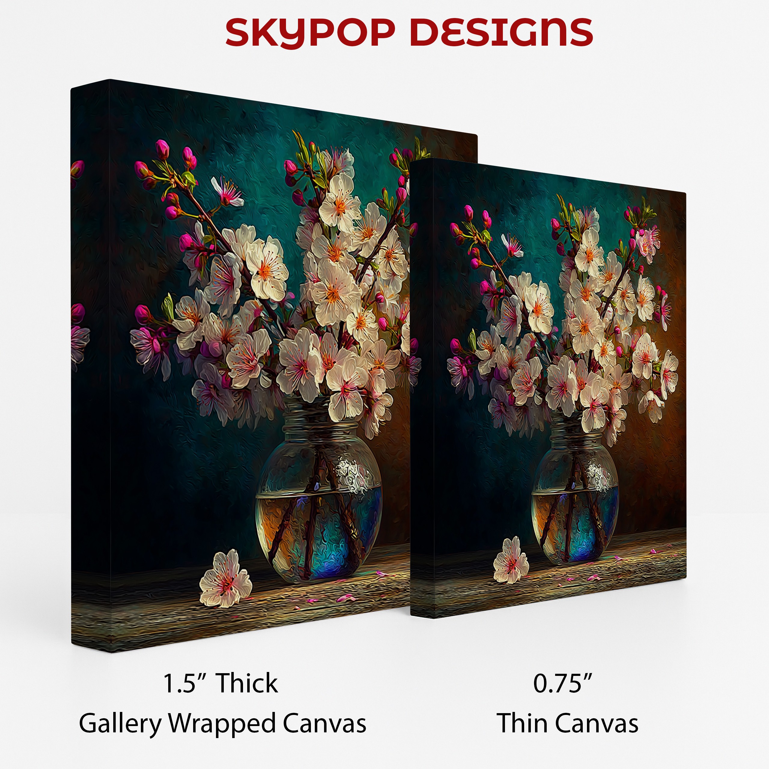 2.jpg Cherry Blossom Vase Art