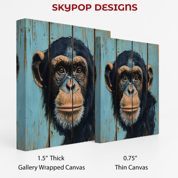 Chimpanzee Portrait Art
