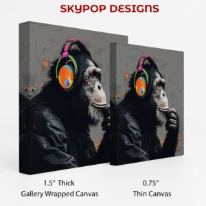 Chimpanzee DJ Art