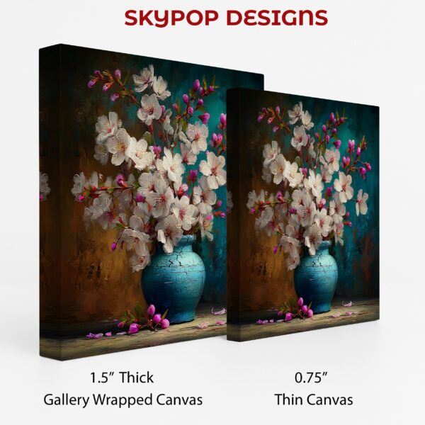 Cherry Blossom Vase Art