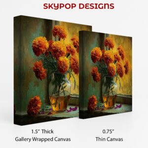 Marigold Bouquet Art