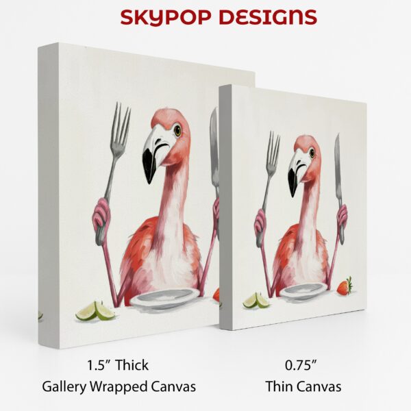 Flamingo Dinner Party Art