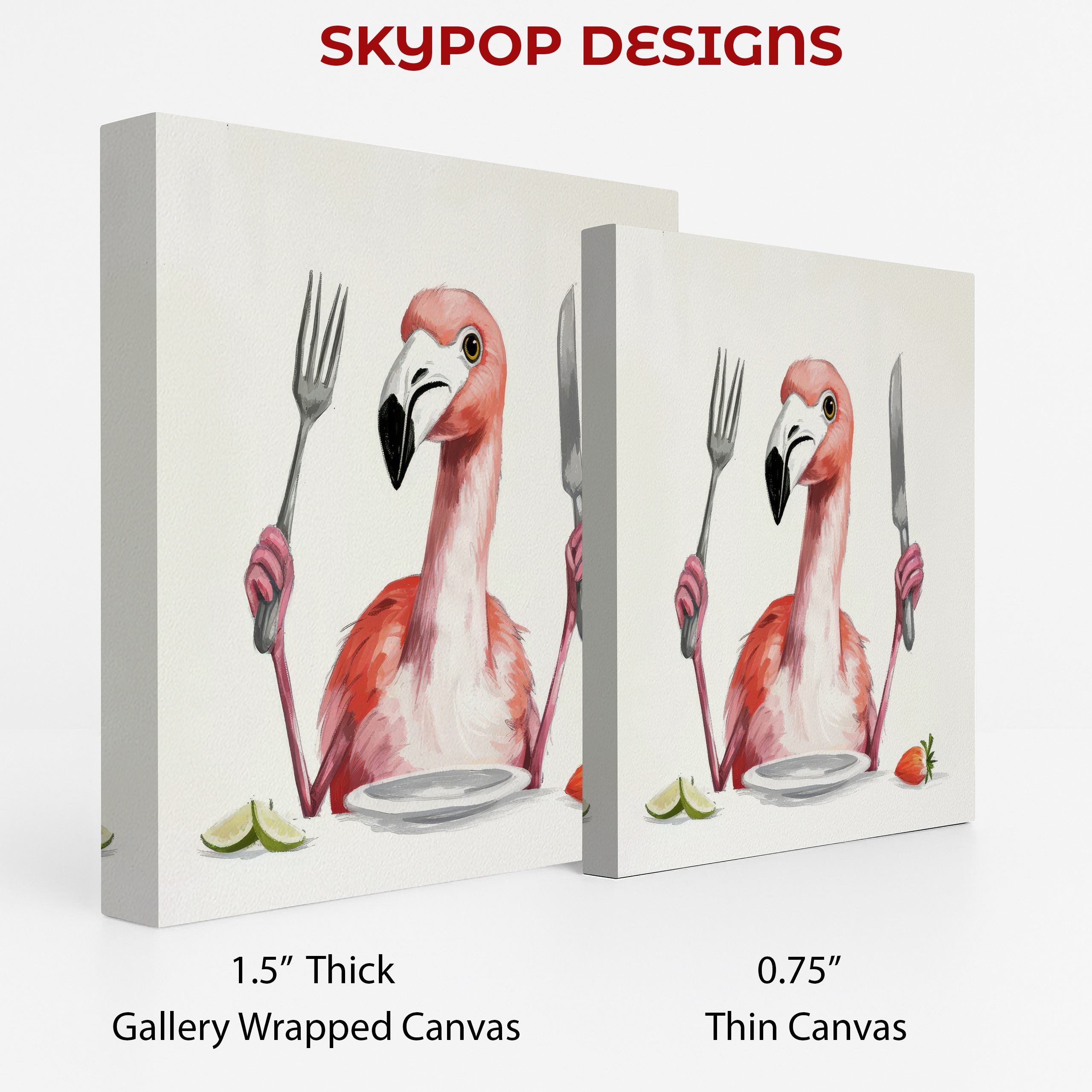 2.jpg Flamingo Dinner Party Art