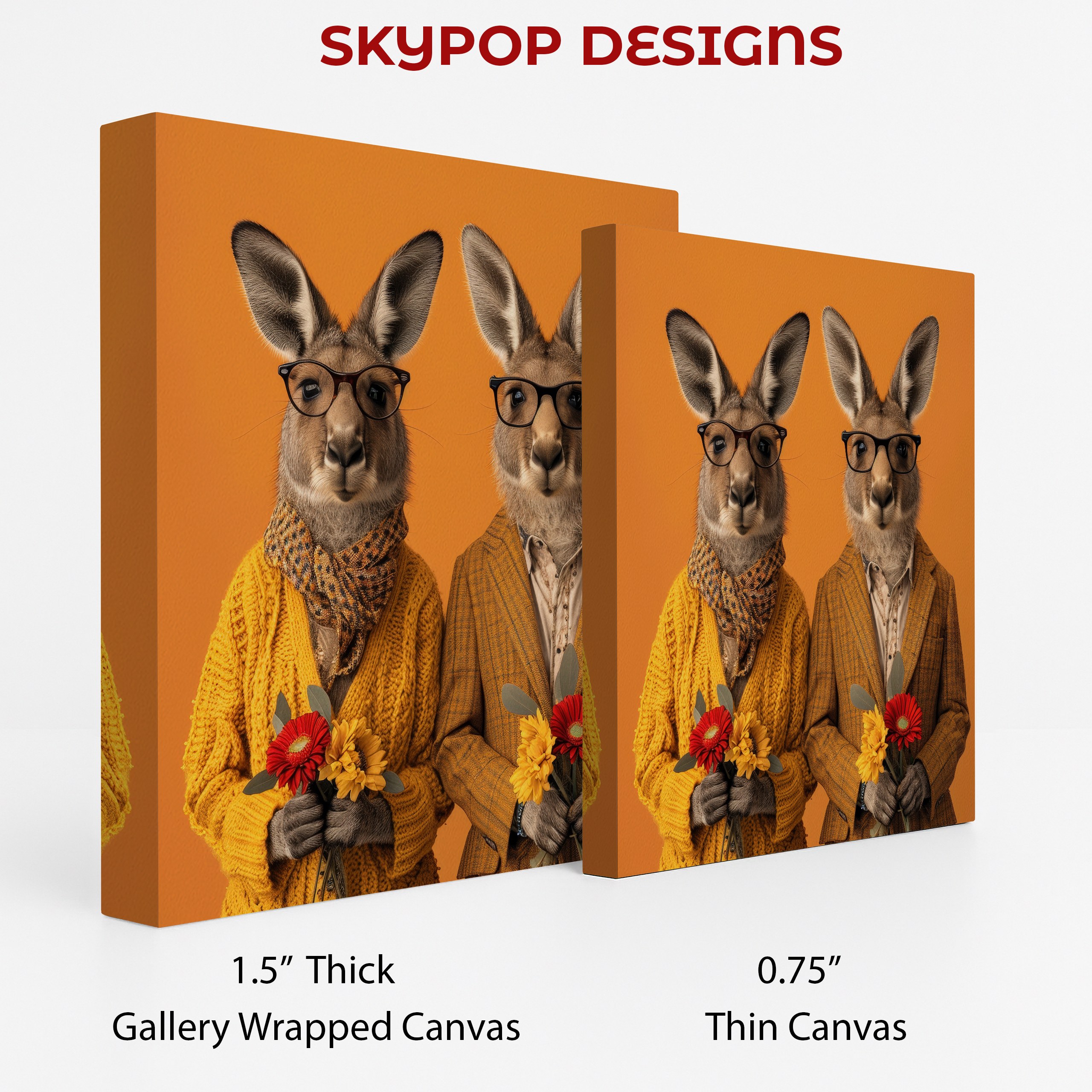 2.jpg Kangaroo Couple Art