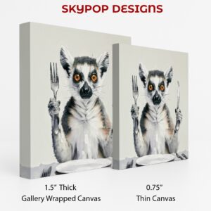 Lemur Dining Art