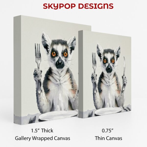 Lemur Dining Art