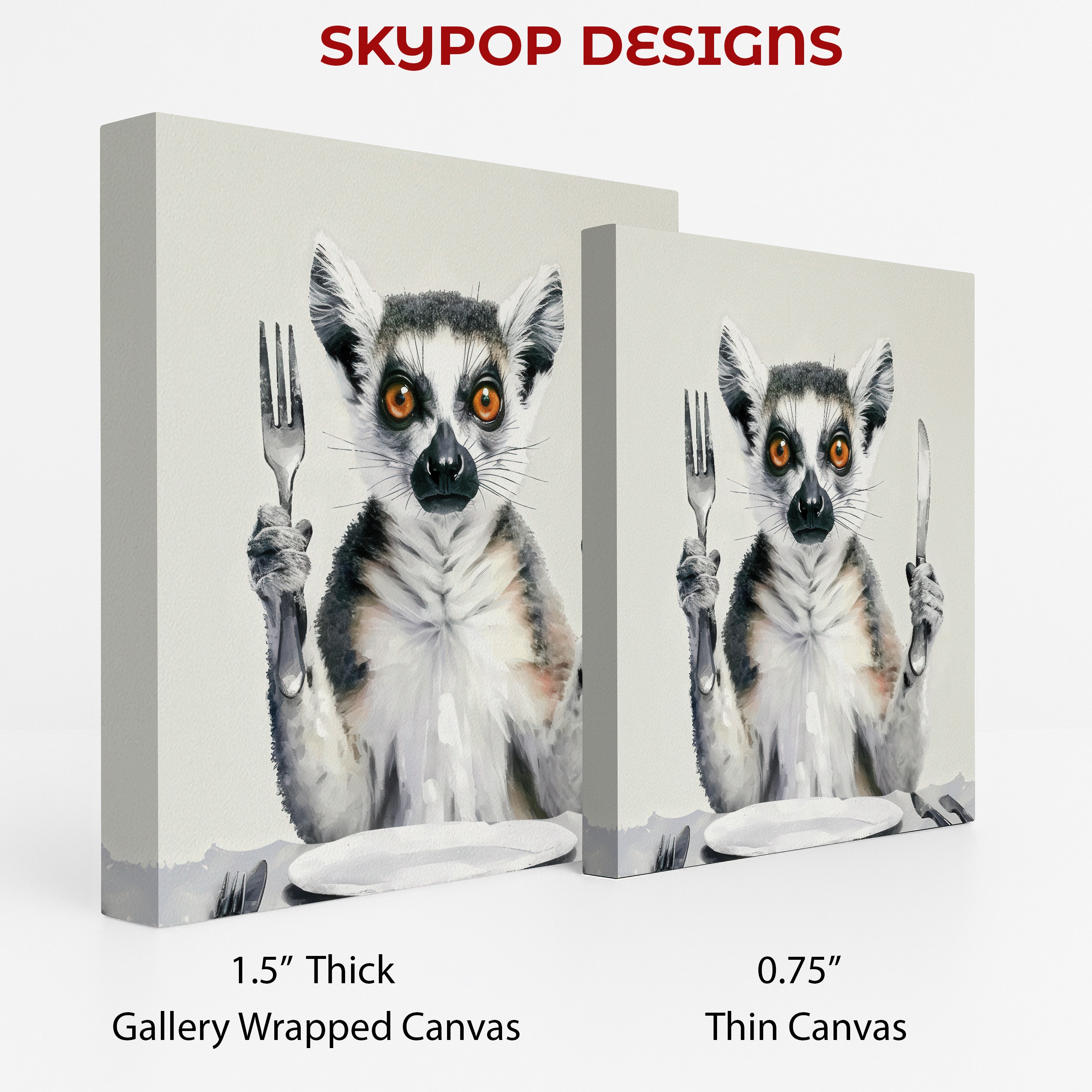 2.jpg Lemur Dining Art