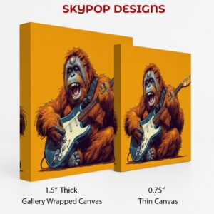 Orangutan Guitar Art