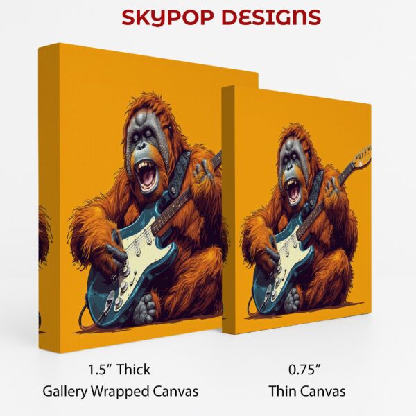 Orangutan Guitar Art