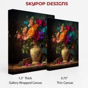 Vibrant Floral Still Life Art