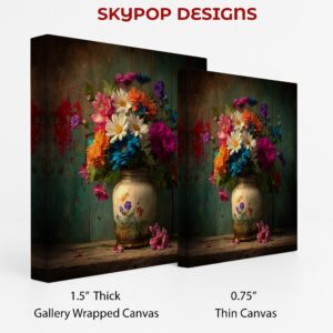 Rustic Floral Arrangement Art