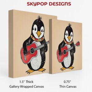 Penguin Rock On Art