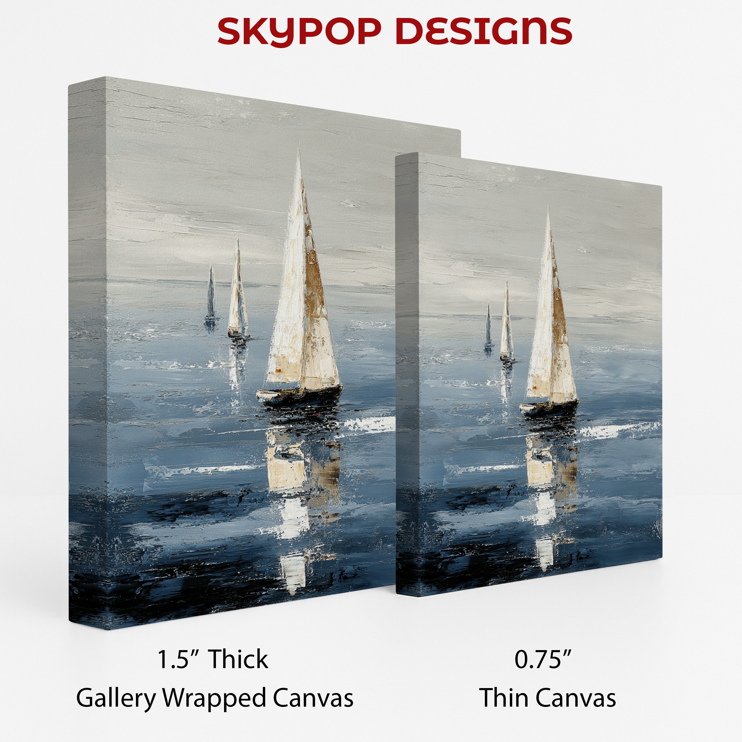 2.jpg Sailboats at Sea Art