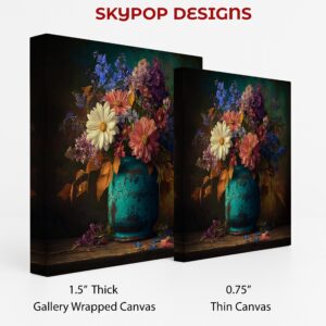 Vintage Vase Floral Art