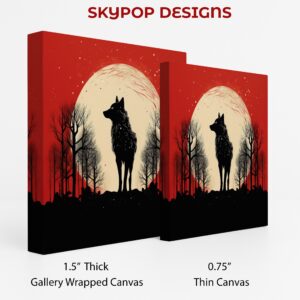 Wolf Moon Art