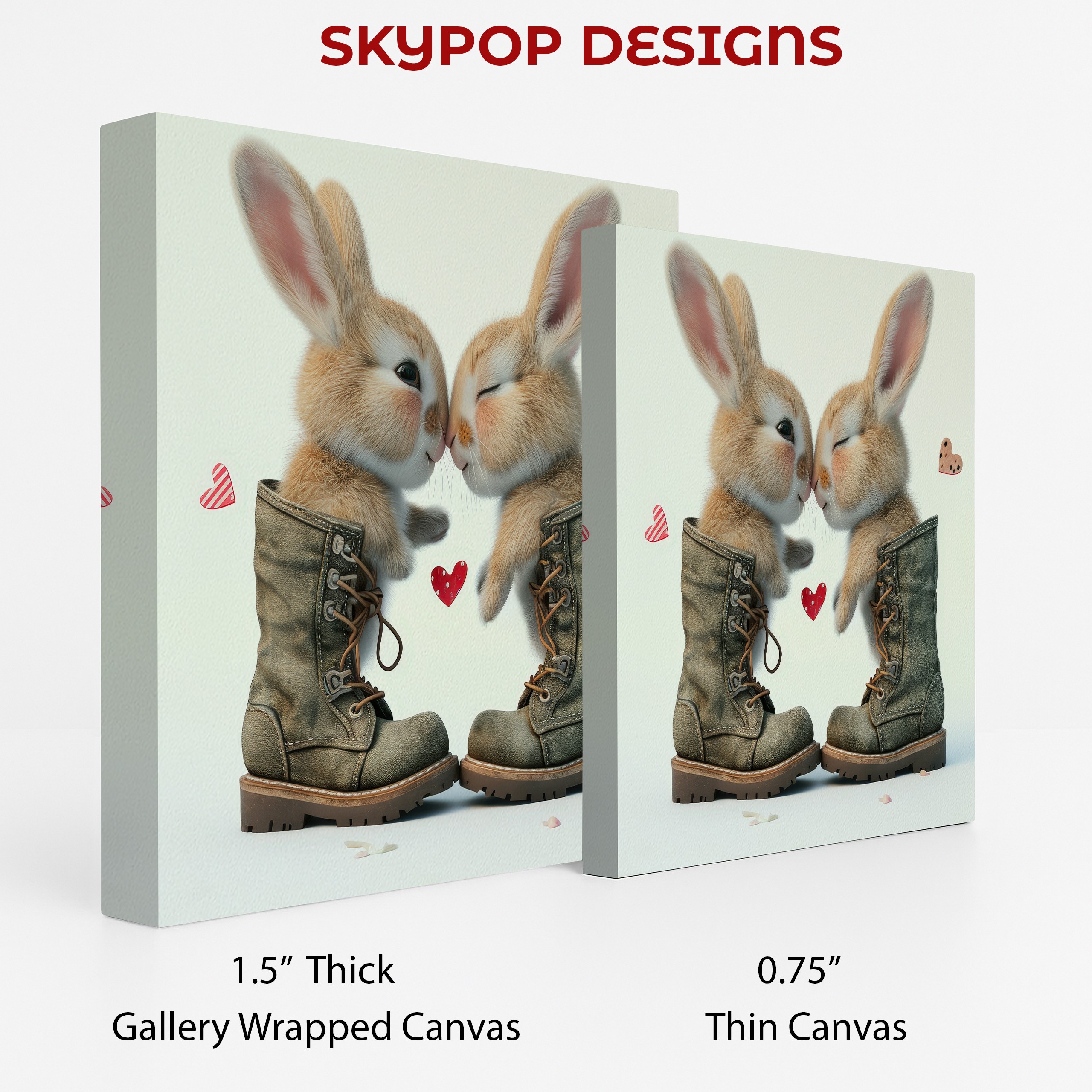2.jpg Bunny Kisses in Boots Art