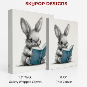 Bunny Reading Art