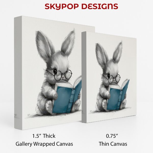Bunny Reading Art