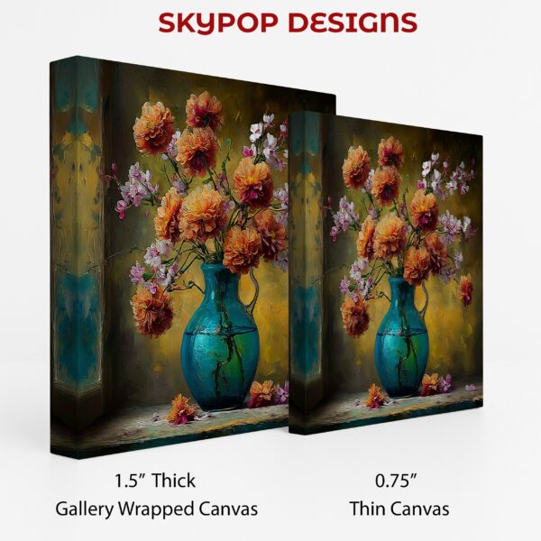 Vibrant Floral Arrangement Art