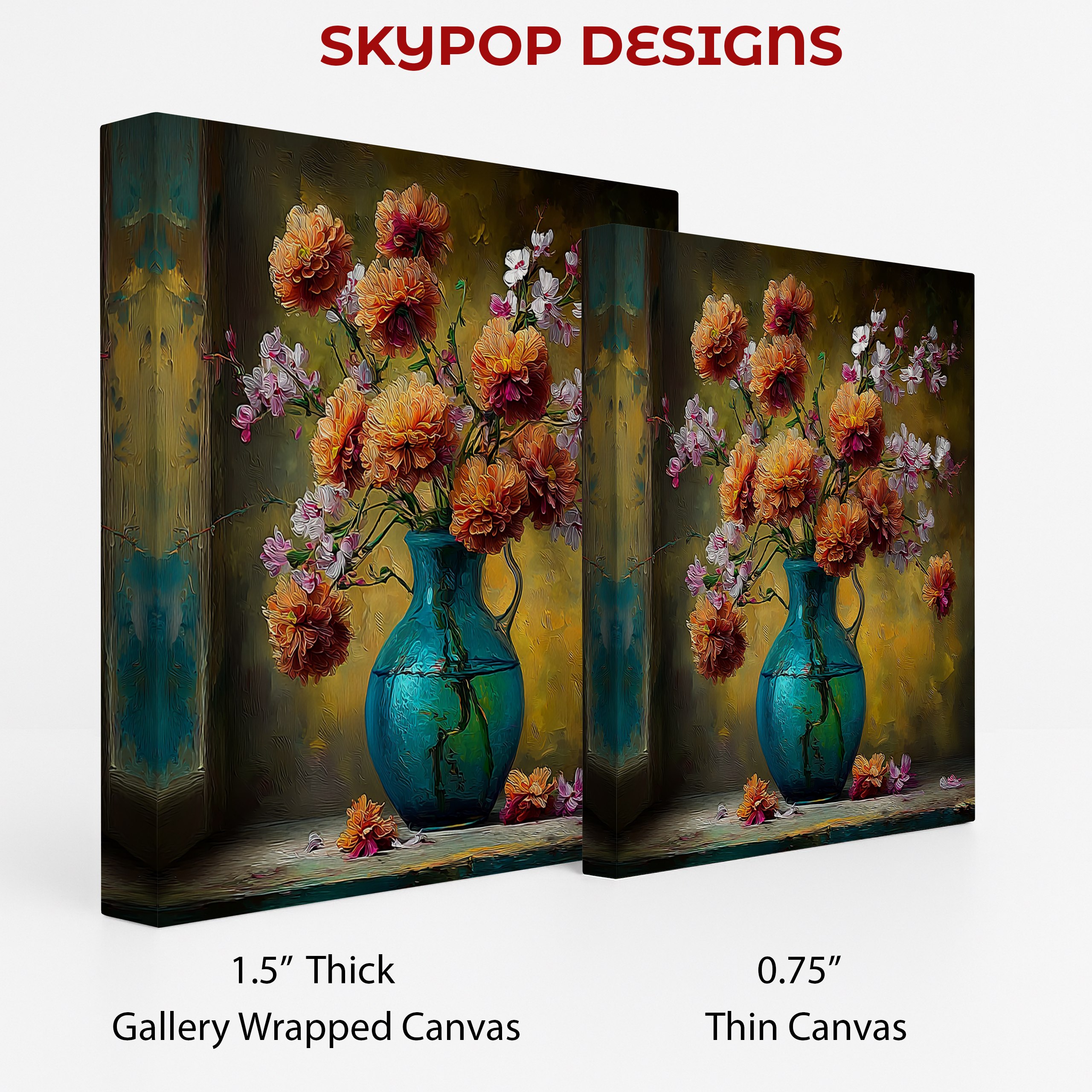 2.jpg Vibrant Floral Arrangement Art