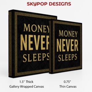Money Never Sleeps Art