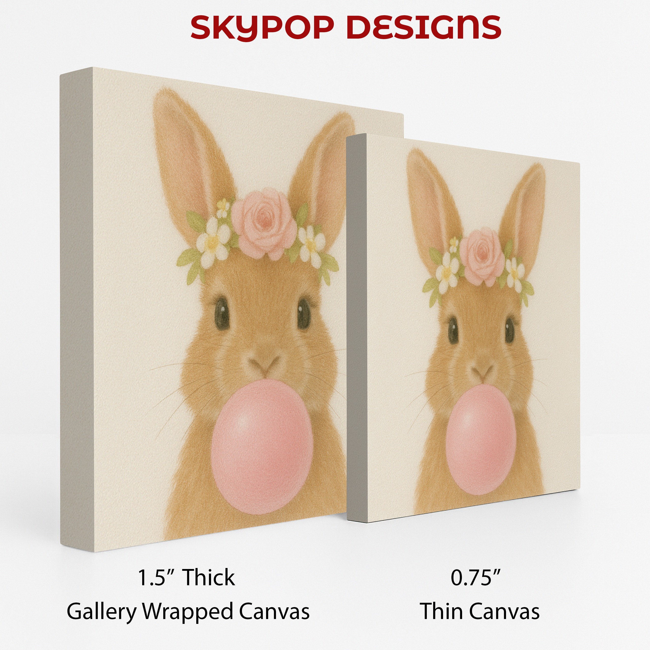 2.jpg Bunny Bubble Gum Art