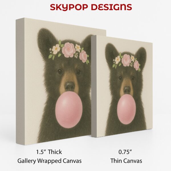 Bear Bubble Gum Art