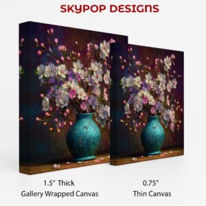 Cherry Blossom Vase Art