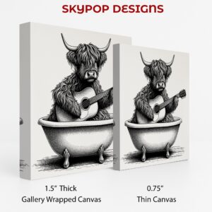 Highland Cow Art