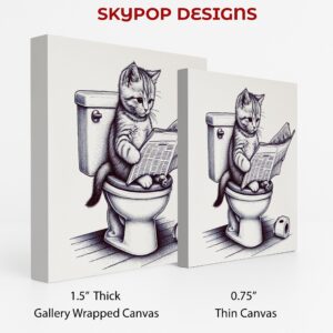 Cat Toilet Art