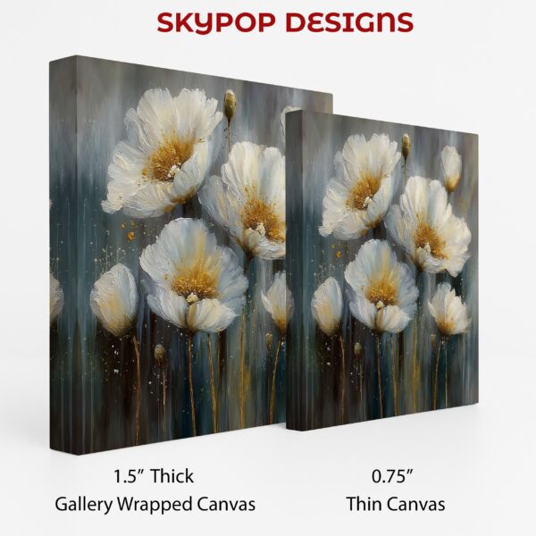 White Poppies Art