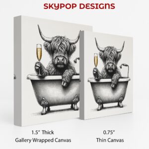 Highland Cow Art