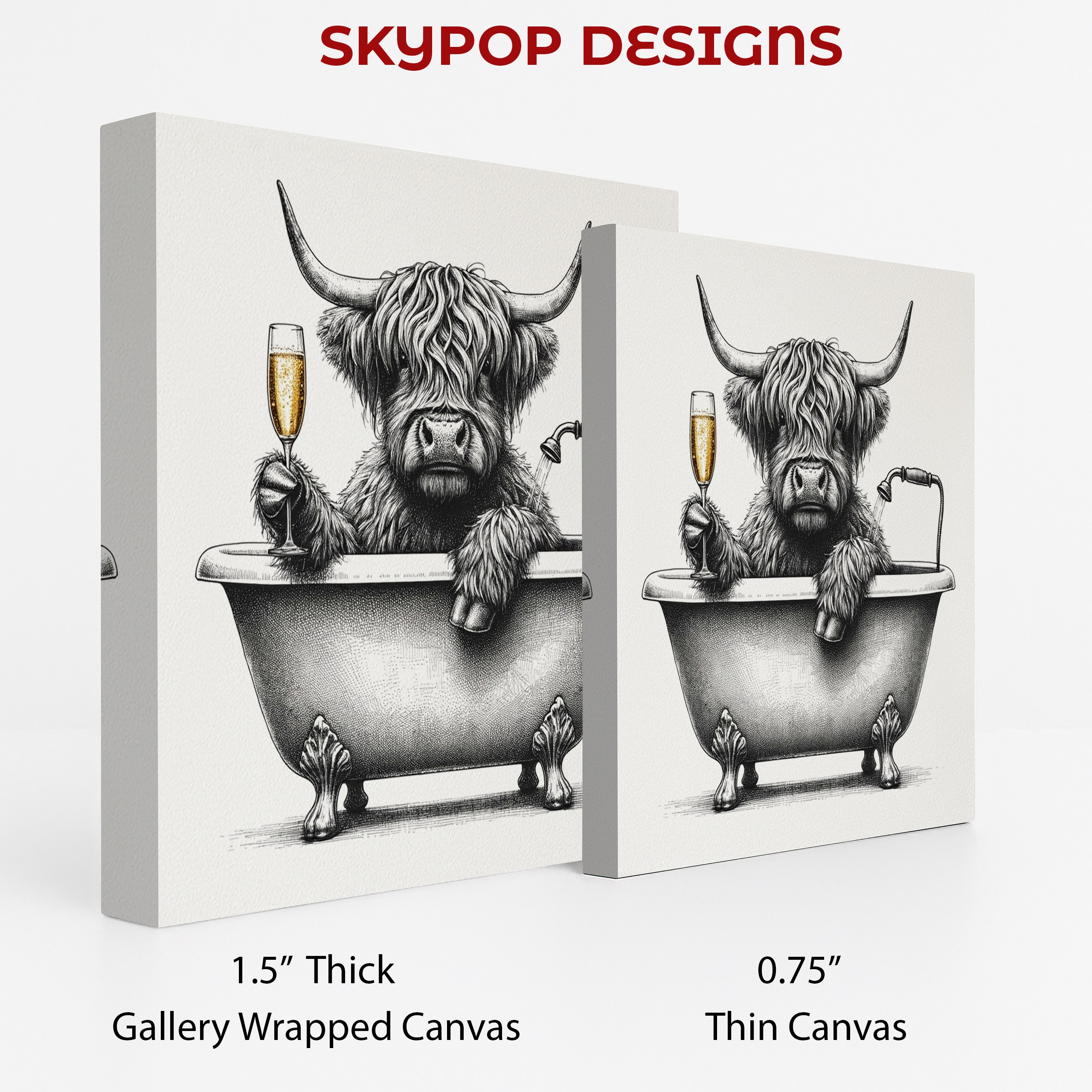 2.jpg Highland Cow Art