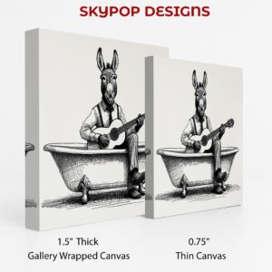 Donkey Guitar Art