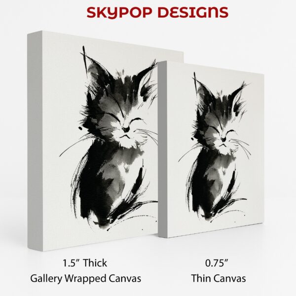 Sleepy Cat Art