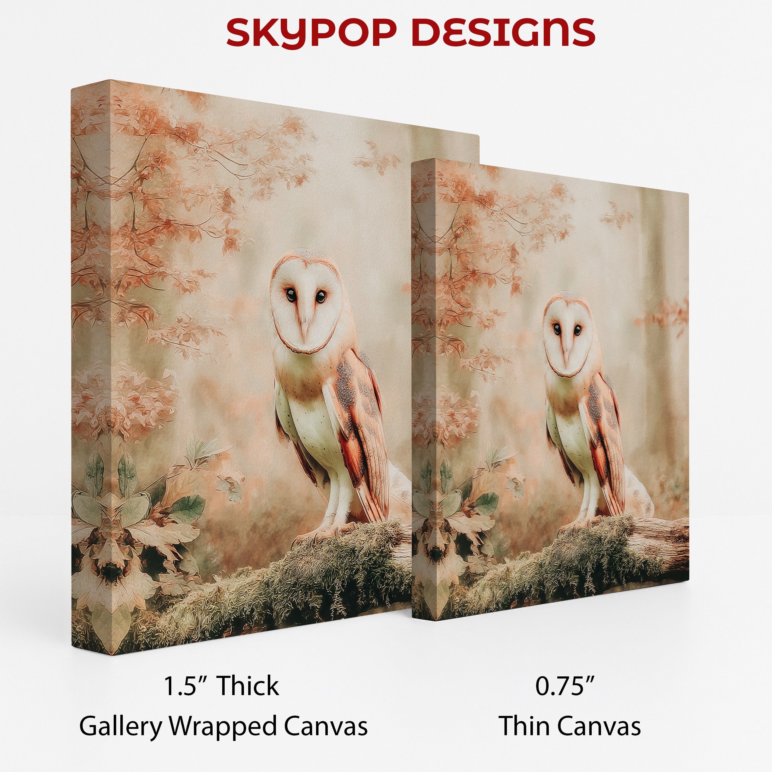2.jpg Barn Owl Autumn Art