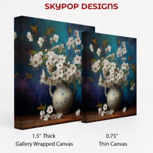 Cherry Blossoms Vase Art