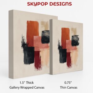 Geometric Brushstroke Art