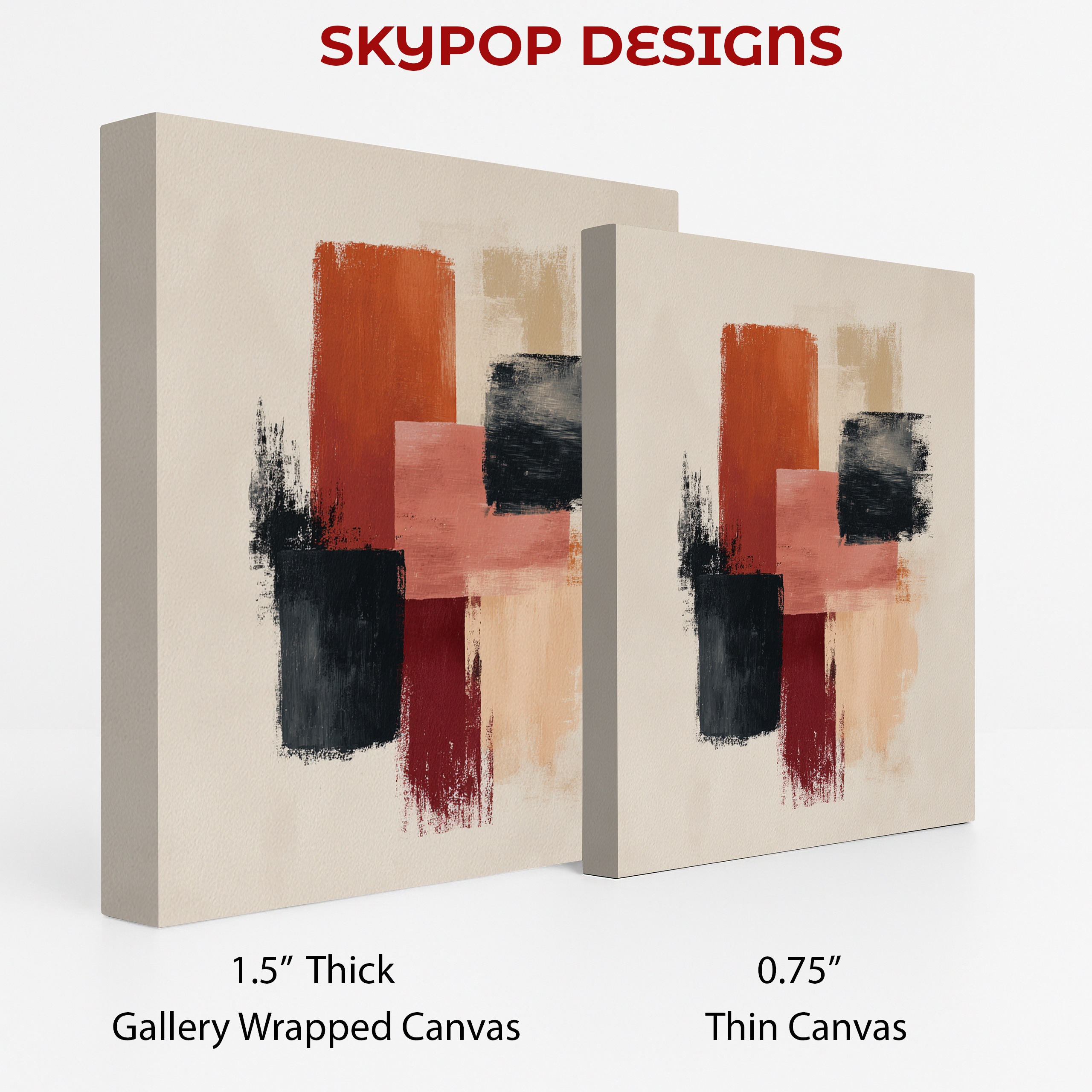 2.jpg Geometric Brushstroke Art