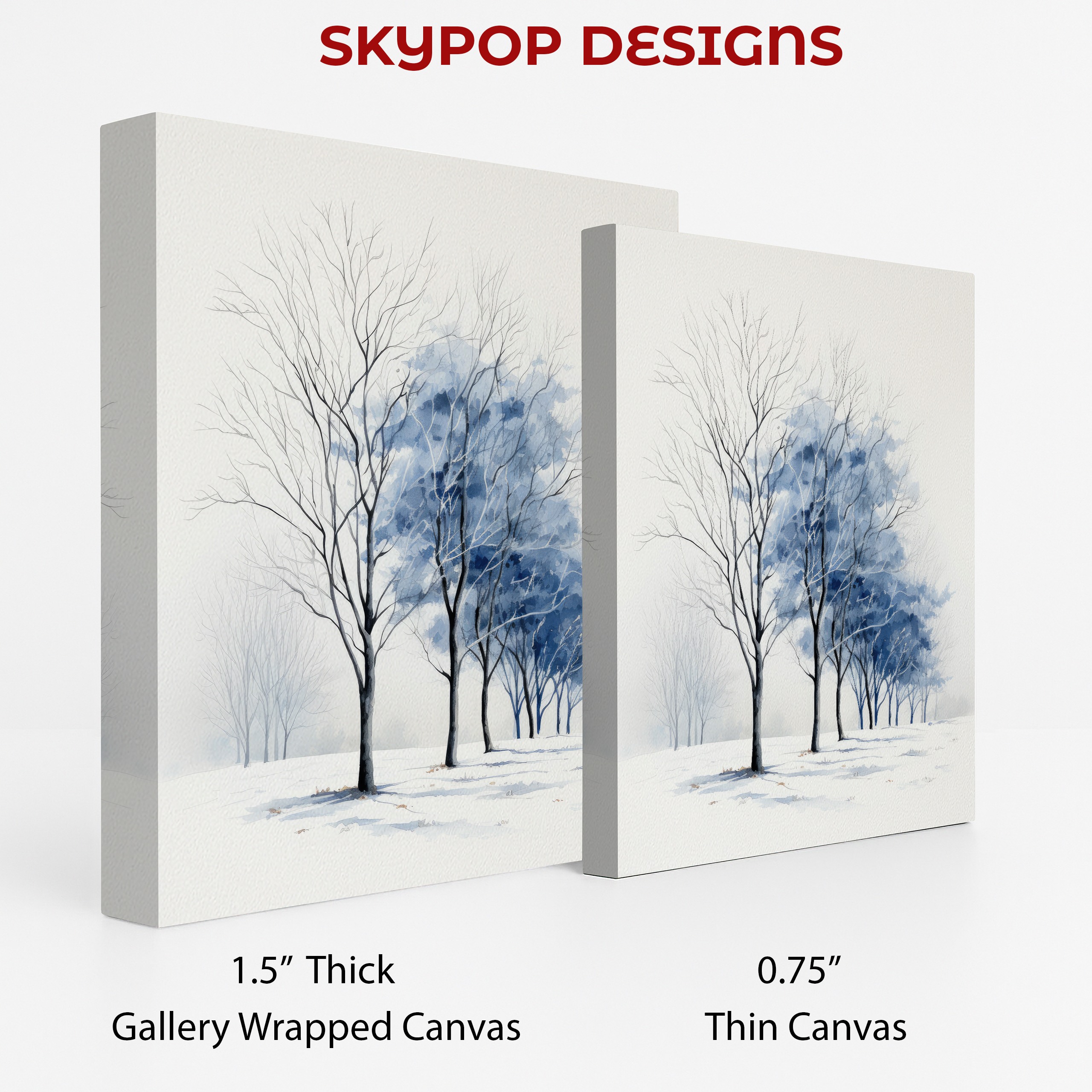 2.jpg Winter Woods Art