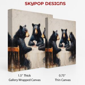 Bear Poker Night Art