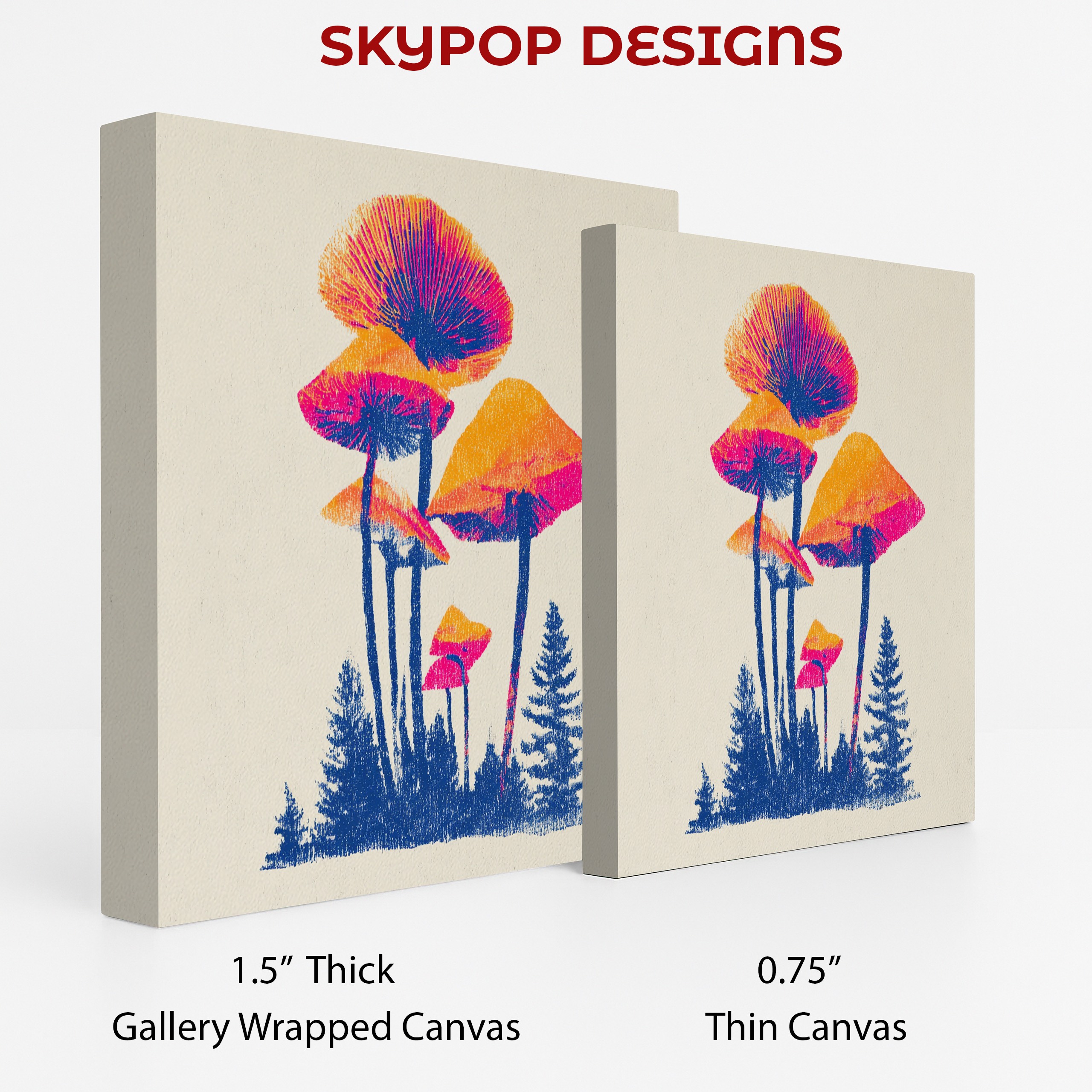 2.jpg Colorful Mushroom Art