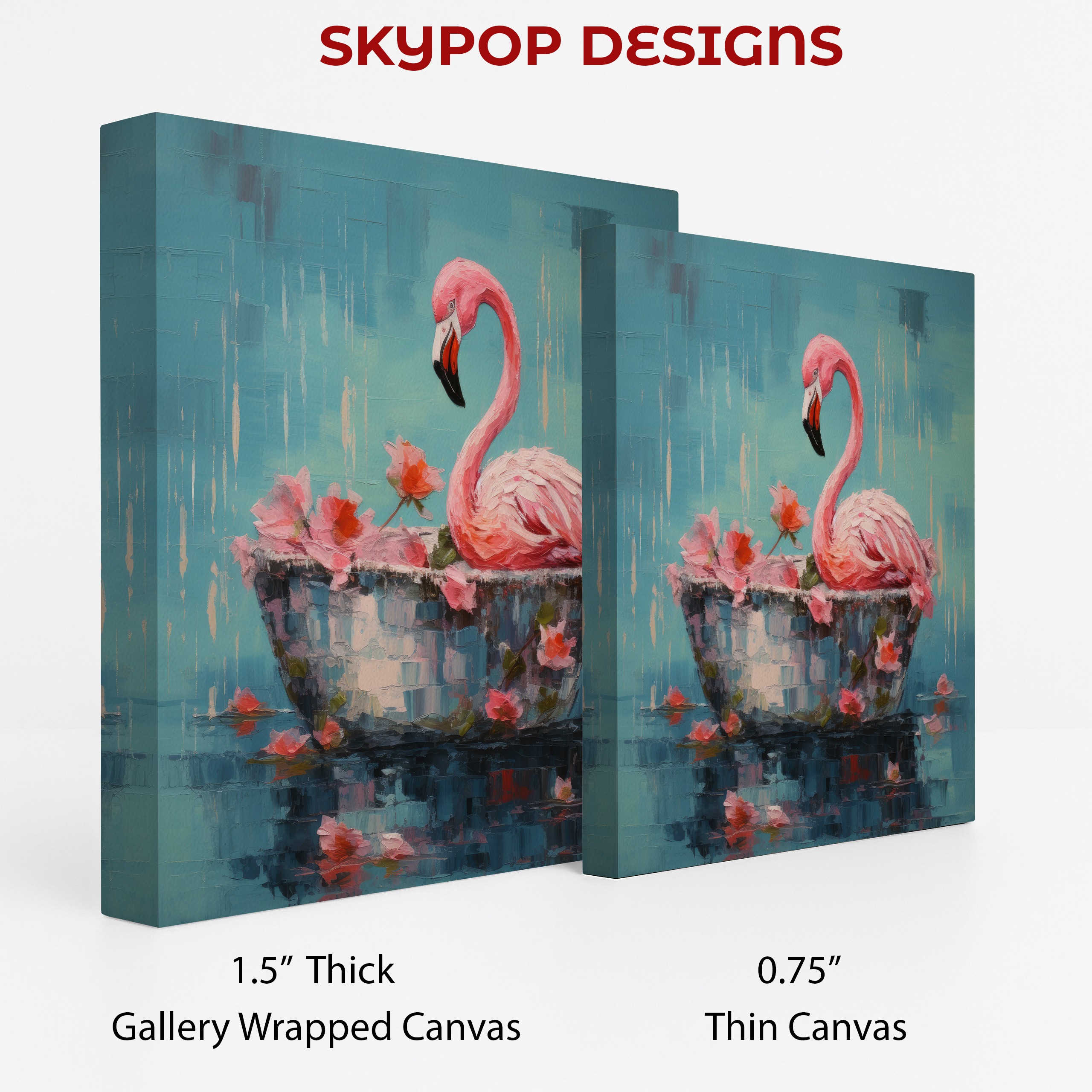 2.jpg Flamingo Floral Art