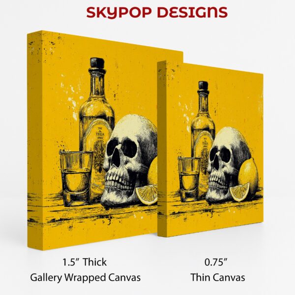 Tequila Skull Art