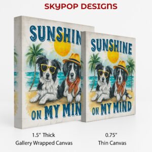 Beach Dogs Art