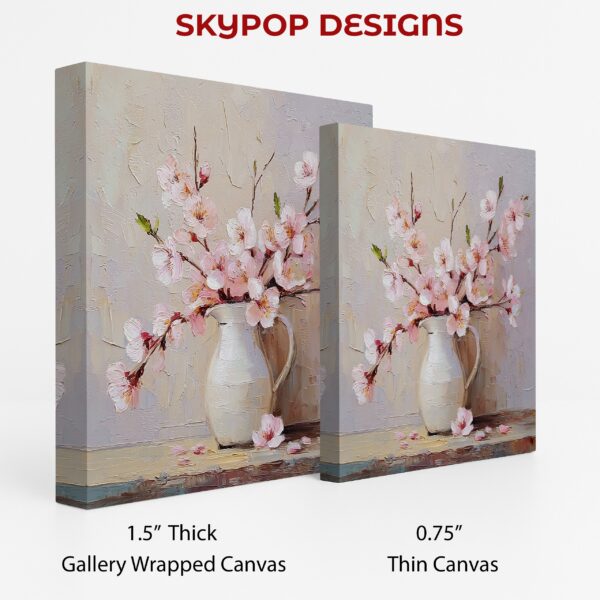 Cherry Blossom Vase Art