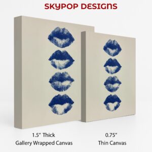 Blue Lips Art