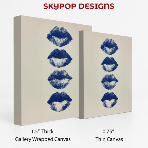 Blue Lips Art